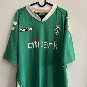 Werder Bremen 2008-2009 Away Soccer Jersey Kappa Size XXL